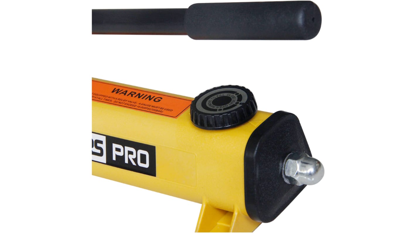 Pompa idraulica manuale RS PRO, Singola velocità, capacità olio 0.901L, corsa cilindro 25.4mm, 700 bar max