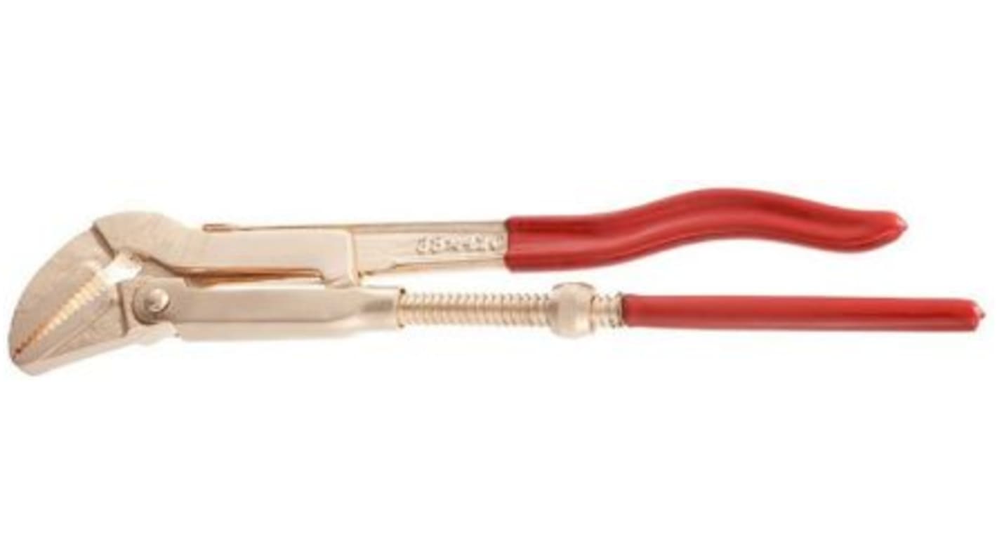 Facom Water Pump Pliers, 535 mm Overall, Angled Tip, 50mm Jaw