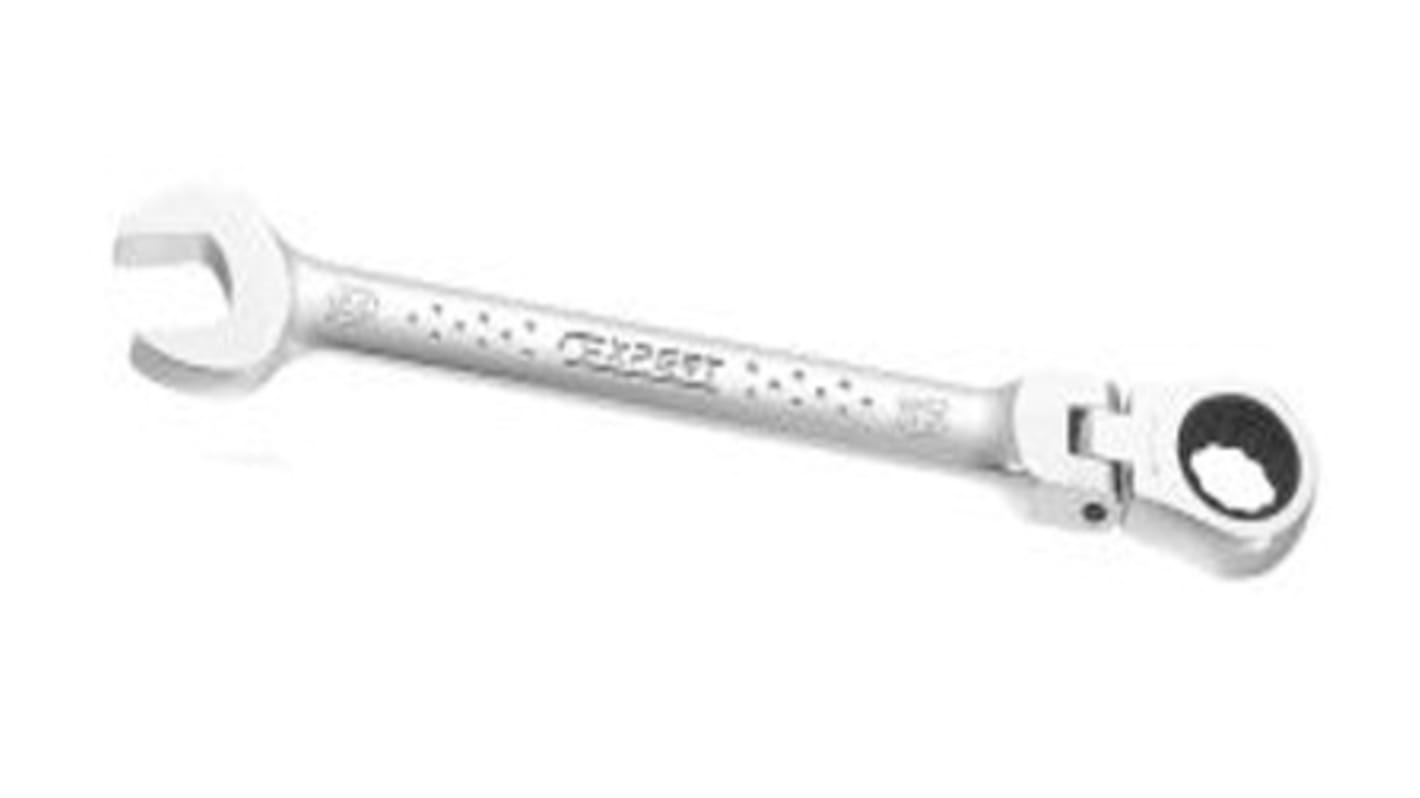 Facom 467F Series Combination Ratchet Spanner, 5/16in, Imperial, Double Ended, 128 mm Overall