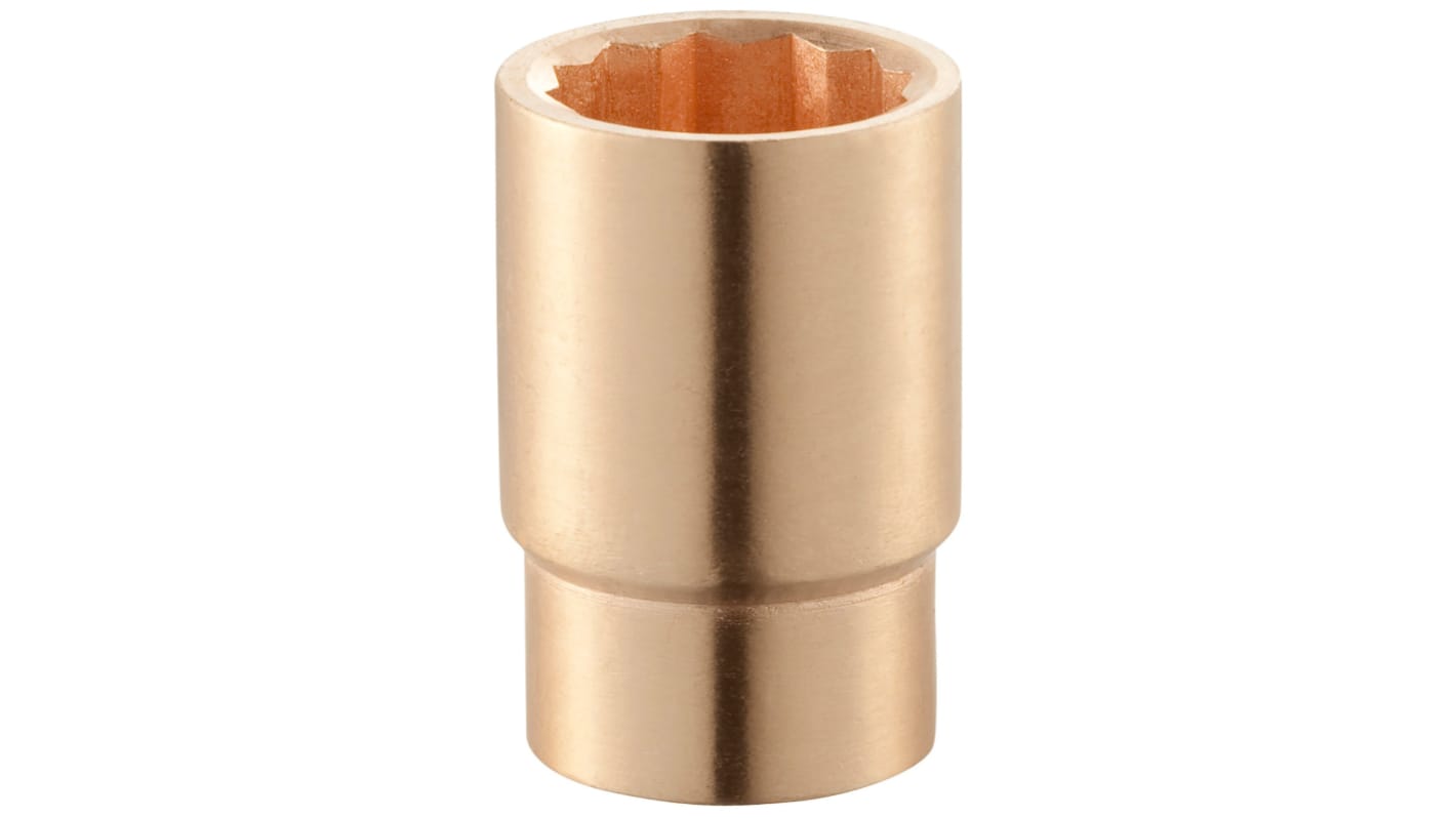 Facom 3/4 in Drive 1 5/8in Standard Socket, 12 point, 65 mm Overall Length