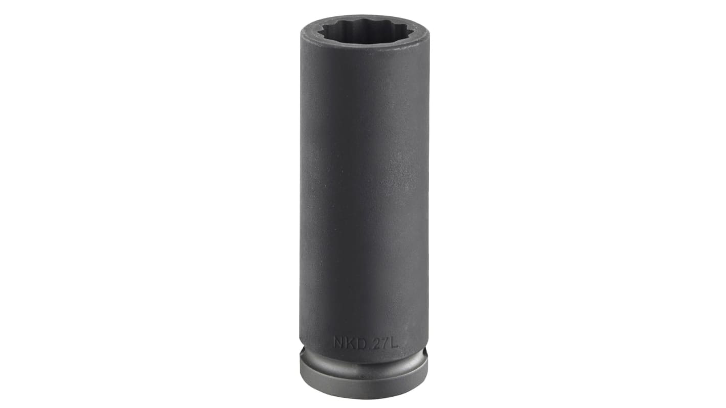 Facom 33mm, 3/4 in Drive Impact Socket, 85 mm length