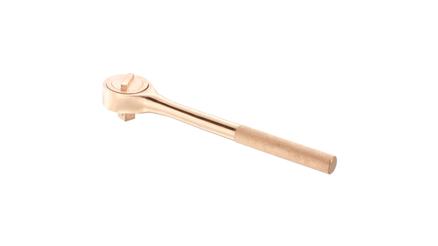Facom S.155SR 1/2 in Square Ratchet with Ratchet Handle, 245 mm Overall