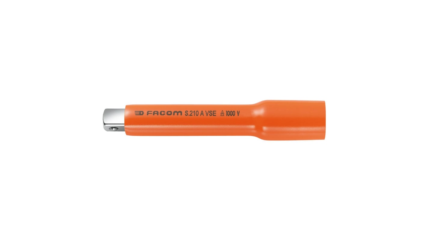 Facom S.210AVSE 1/2 in Square Drive Extension Bar, 145 mm Overall