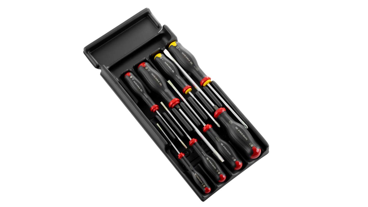 Facom Phillips; Slotted Screwdriver Set, 8-Piece