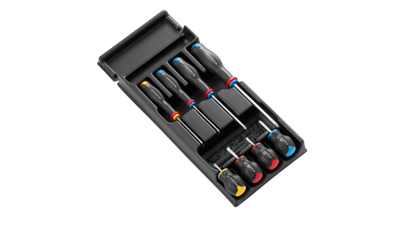 Facom Phillips; Slotted Screwdriver Set, 8-Piece