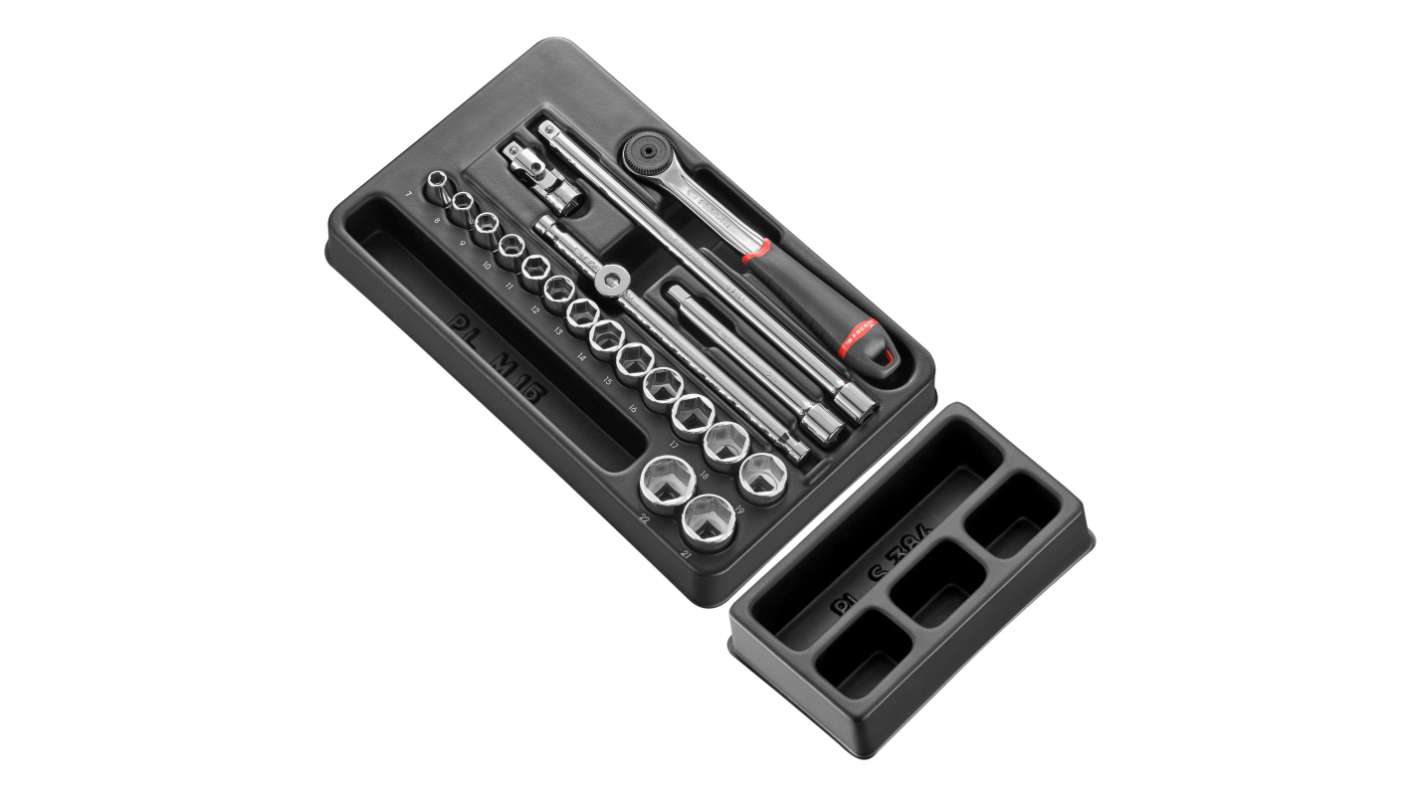 Facom 20 Piece Socket Module Tool Kit with Thermoformed Tray