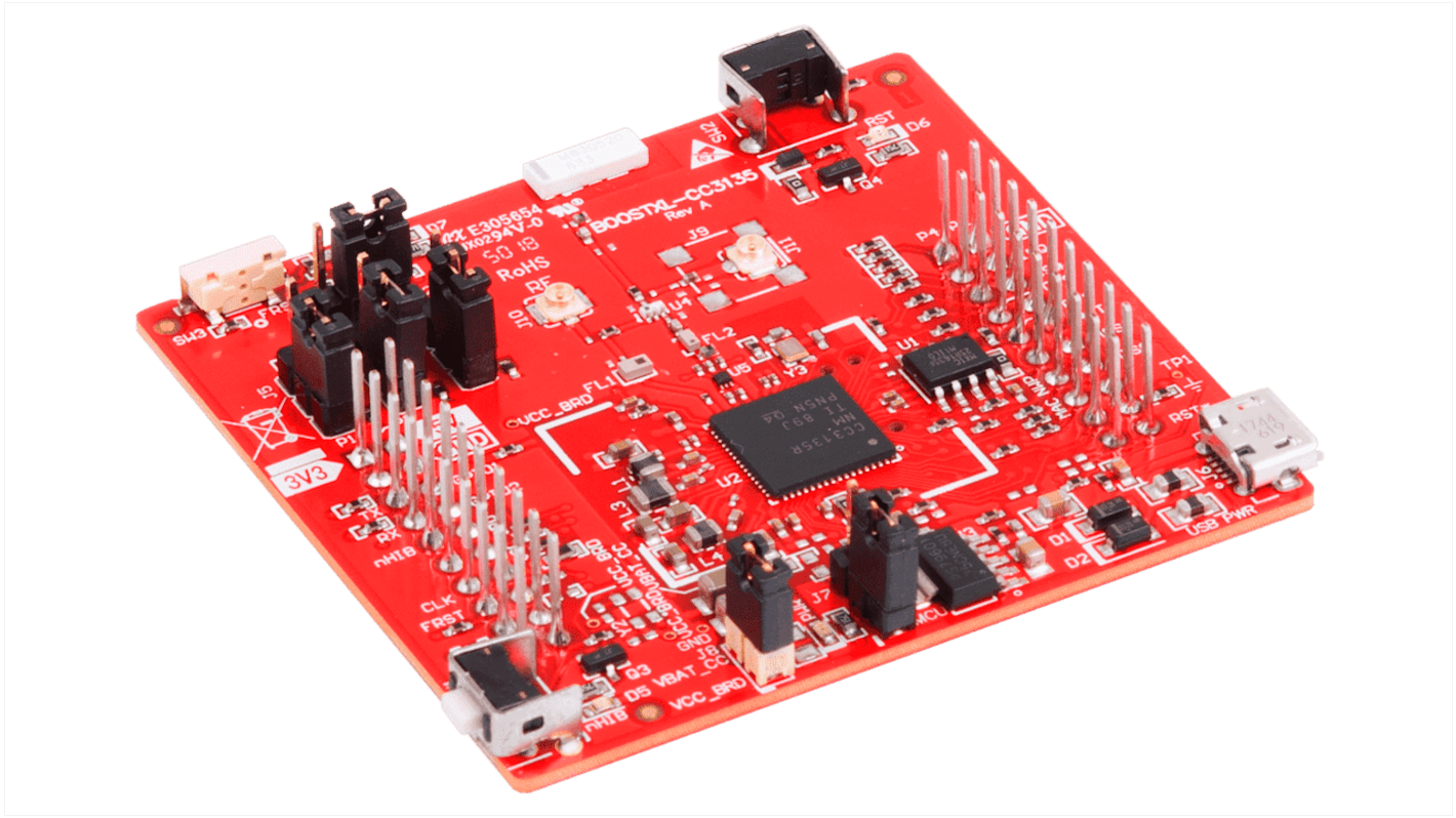 Texas Instruments Cortex M无线MCU开发板, ARM Cortex M3内核, SimpleLink Wi-Fi CC3135 Dual Band Wireless Network Processor