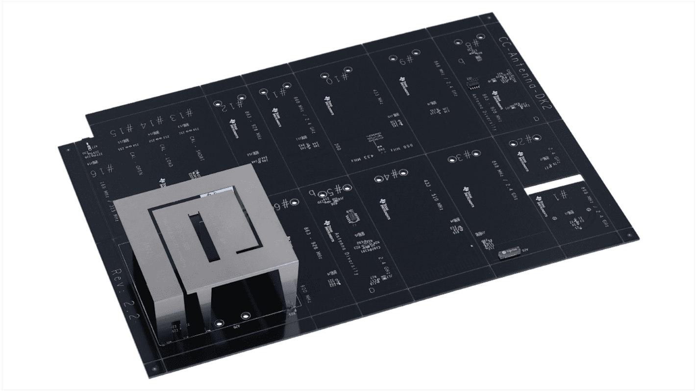 Texas Instruments Sub-1 GHz And 2.4 GHz Antenna Kit uSMA(JSC) Antenna Design Antenna Board for LaunchPad, Sensor Tag