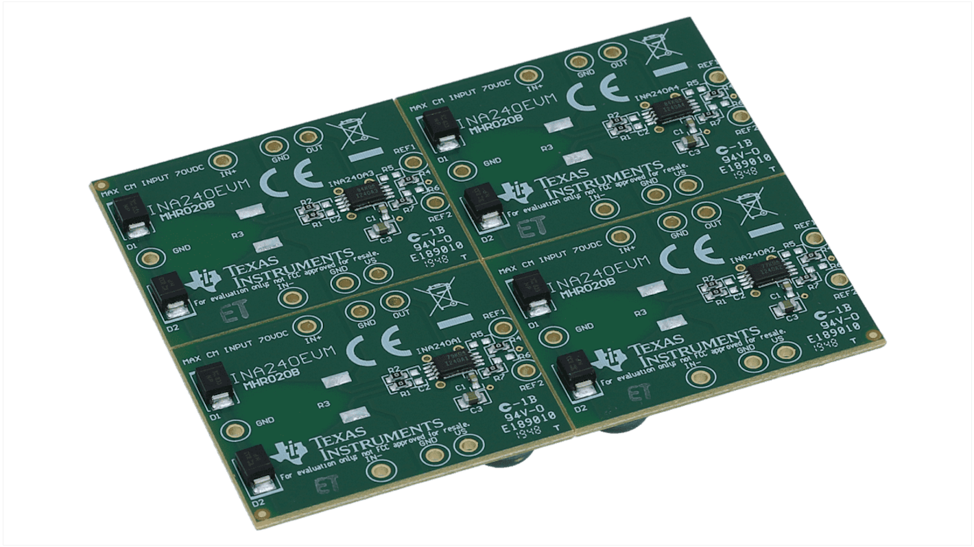 Texas Instruments 开发套件, High or Low Side Current Sensing Amplifier, 用于 INA240