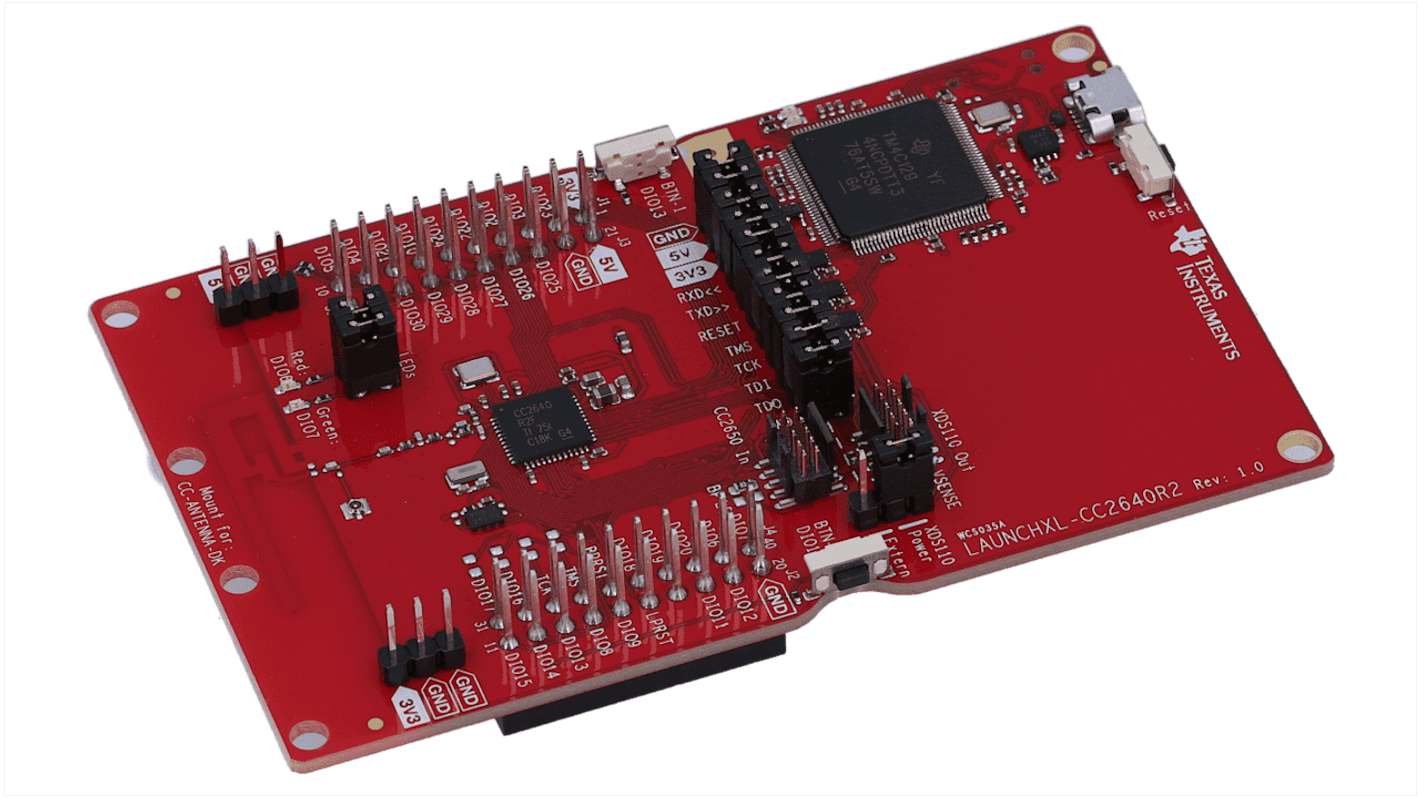 Texas Instruments SimpleLink Bluetooth Low Energy CC2640R2 Wireless MCU LaunchPad Development Kit Wireless MCU