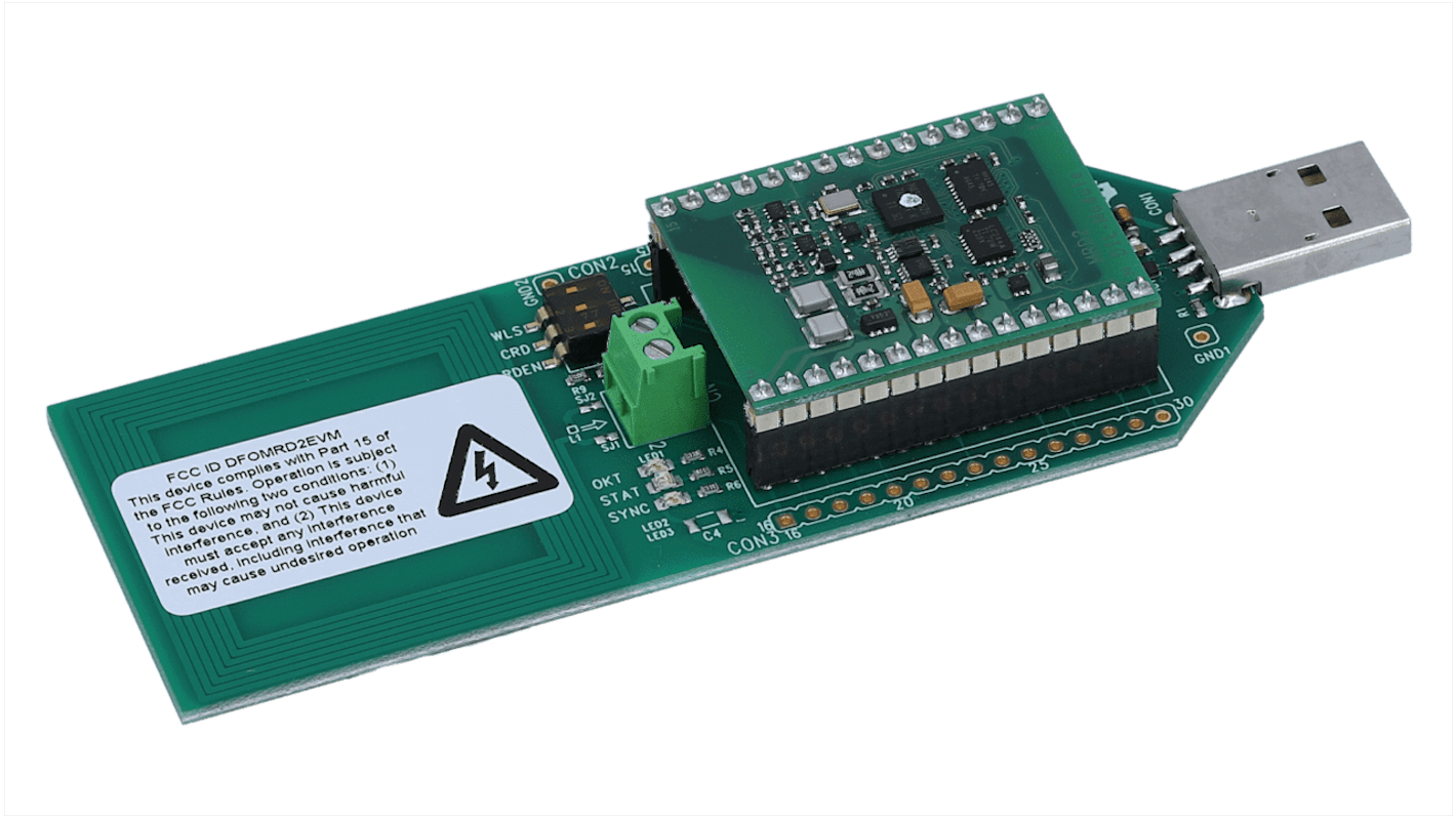 Kit di sviluppo Texas Instruments Microreader LF 134kHz HDX RFID Evaluation Kit, 134KHz, RFID