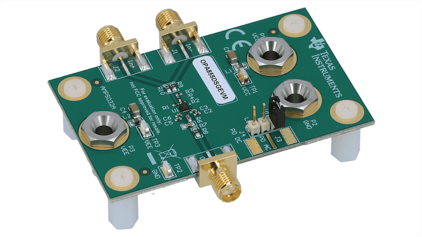 Texas Instruments OPA855DSGEVM, OPA855DSG Evaluation Module Operational Amplifier Evaluation Module for OPA855 for