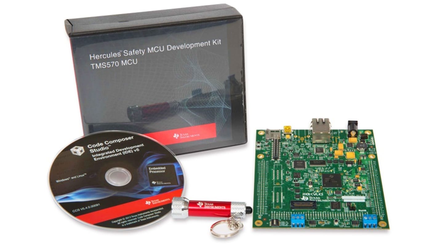 Texas Instruments Hercules TMS570LC43x Development Kit ARM Cortex Development Kit TMDX570LC43HDK