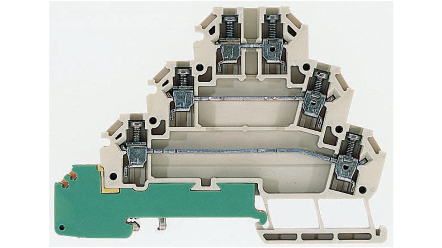 Weidmuller AP Series End Cover for Use with DIN Rail Terminal Blocks