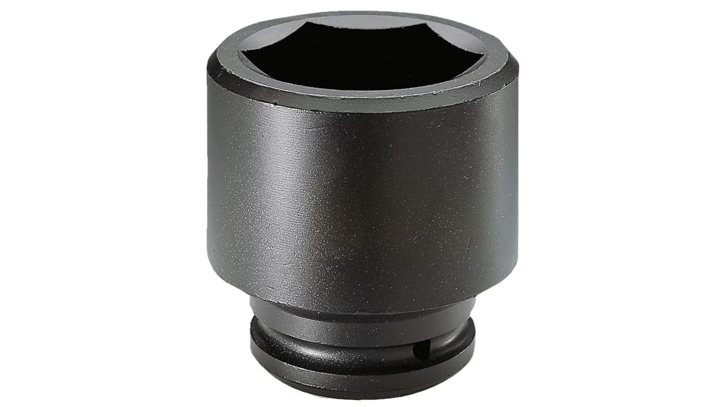 Facom 70mm, 1 1/2 in Drive Impact Socket, 100 mm length