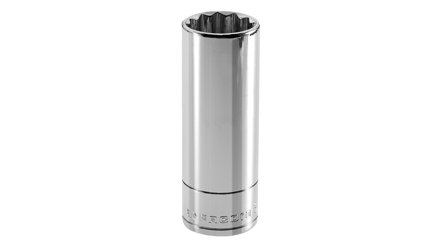 Facom J.11/16LA 3/8 Zoll Langer Steckschlüssel Steckschlüsseleinsatz SW 11/16Zoll 12-Punkt x 63,8 mm