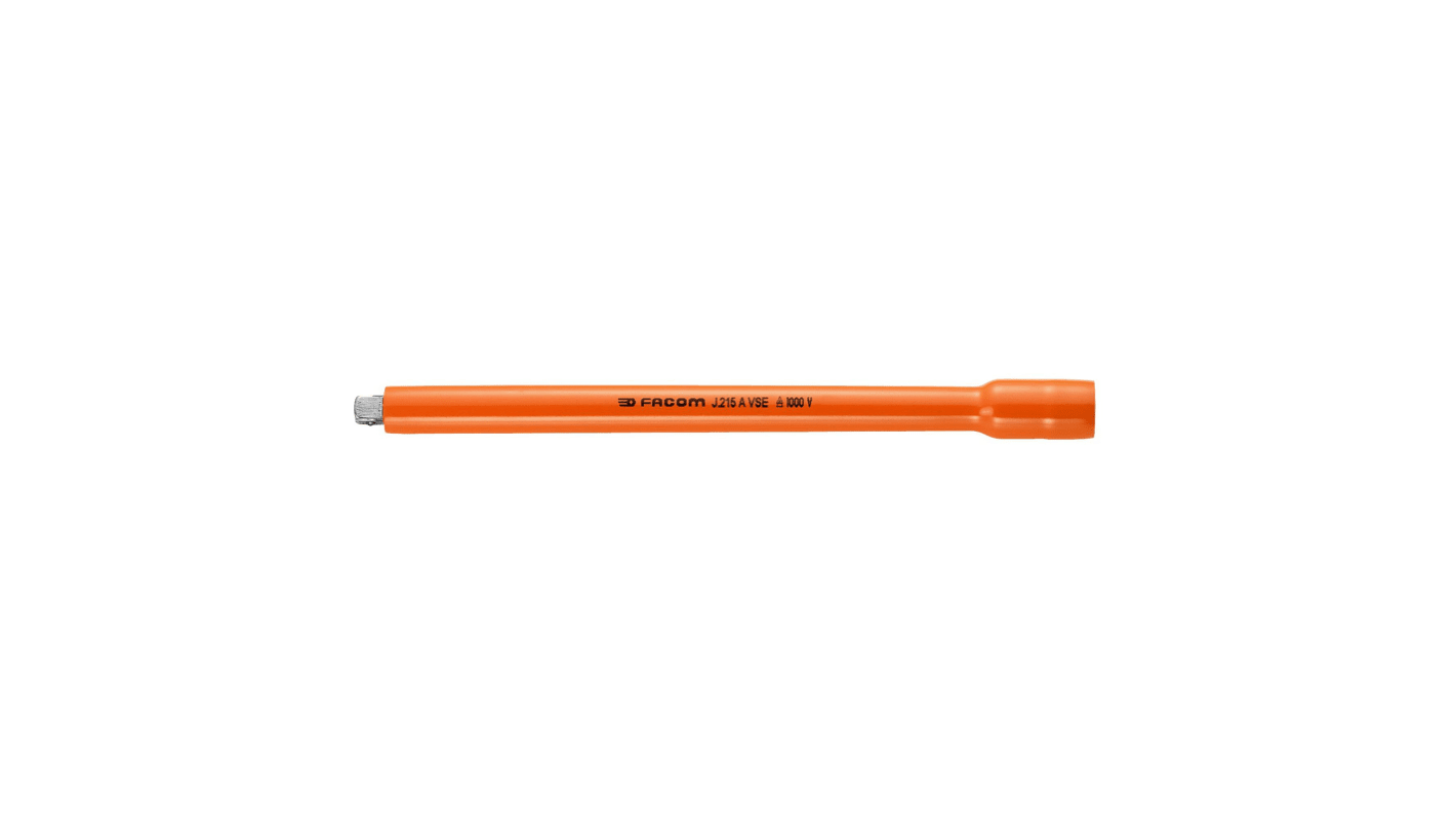 Facom J.210AVSE 3/8 in Square Drive Extension, 150 mm Overall