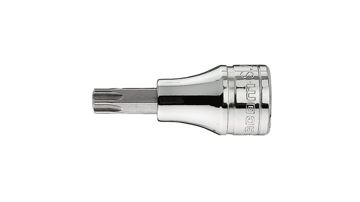 Facom ソケット 3/8インチ, ソケットサイズ:6.6mm, 長さ:52.5 mm