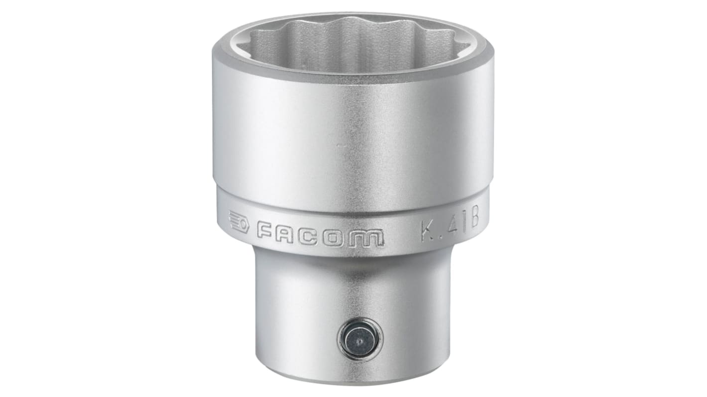 Facom ソケット 3/4インチ, ソケットサイズ:38mm, 長さ:66.9 mm