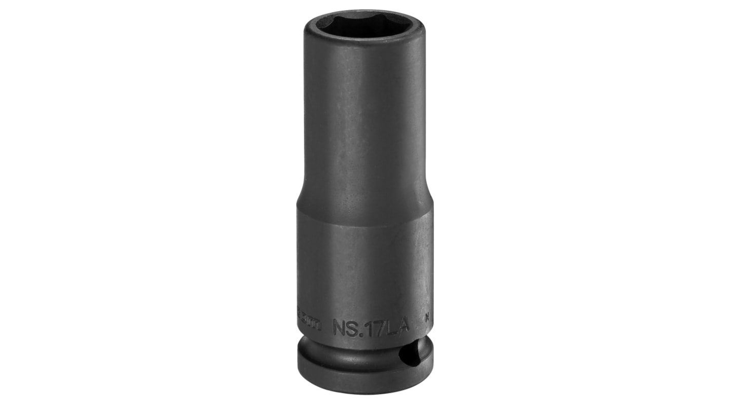 Vaso de impacto Facom perfil Vaso de impacto largo de 27mm, con cuadrado de 1/2 pulg., longitud 78 mm