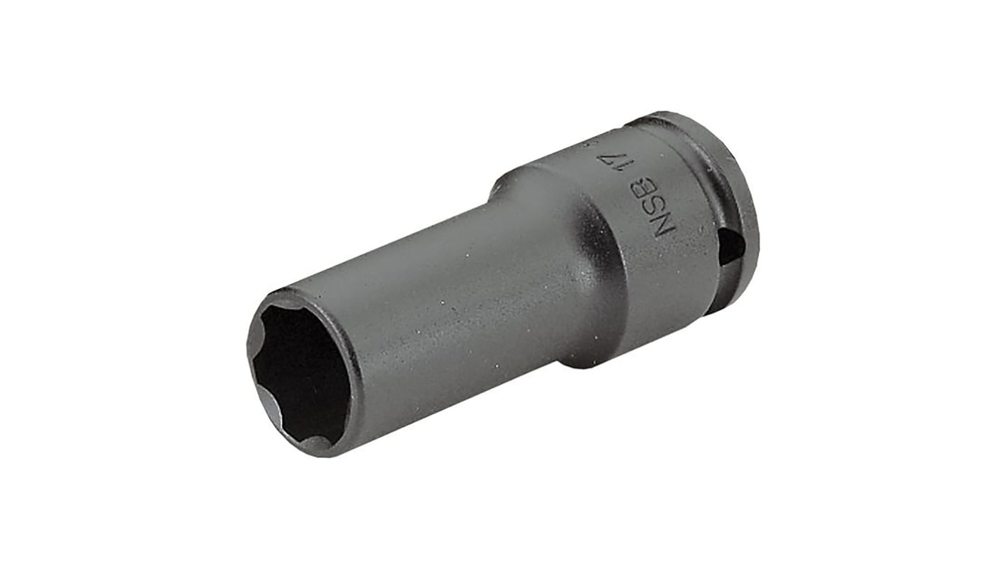 Facom 13mm, 1/2 in Drive Impact Socket, 80 mm length