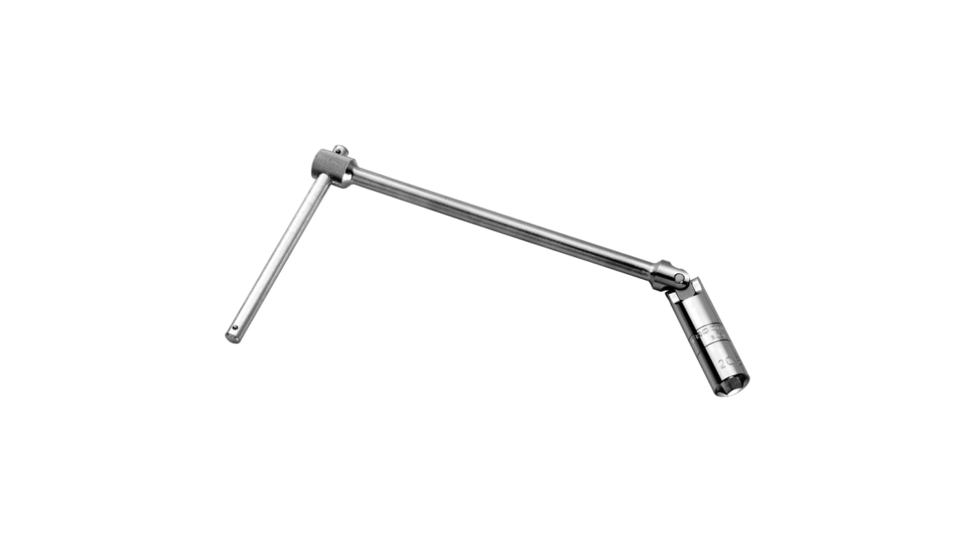 Facom B.J21R1B 3/8 in Square Socket Wrench with Hinged Handle, 270 mm Overall