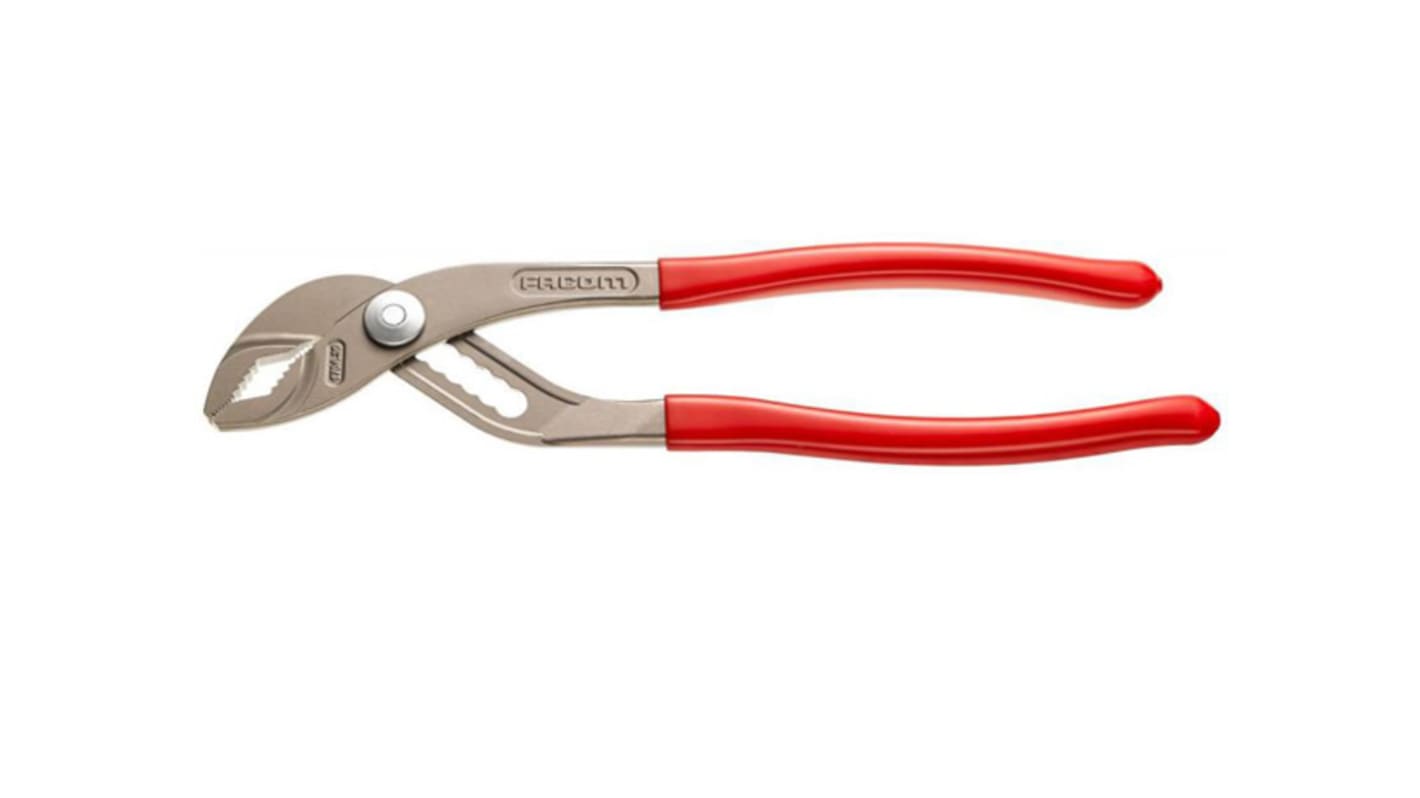 Facom Water Pump Pliers, 310 mm Overall, Bent Tip, 75mm Jaw