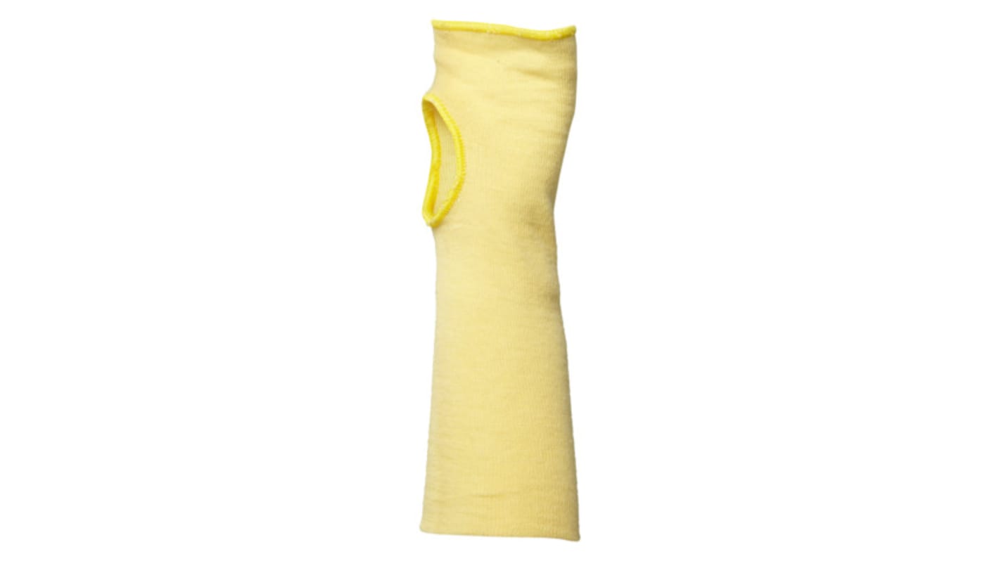 Ansell 70-110 Yellow Reusable Kevlar Arm Protector for Automotive Industry, Machinery & Equipment Industry, Metal