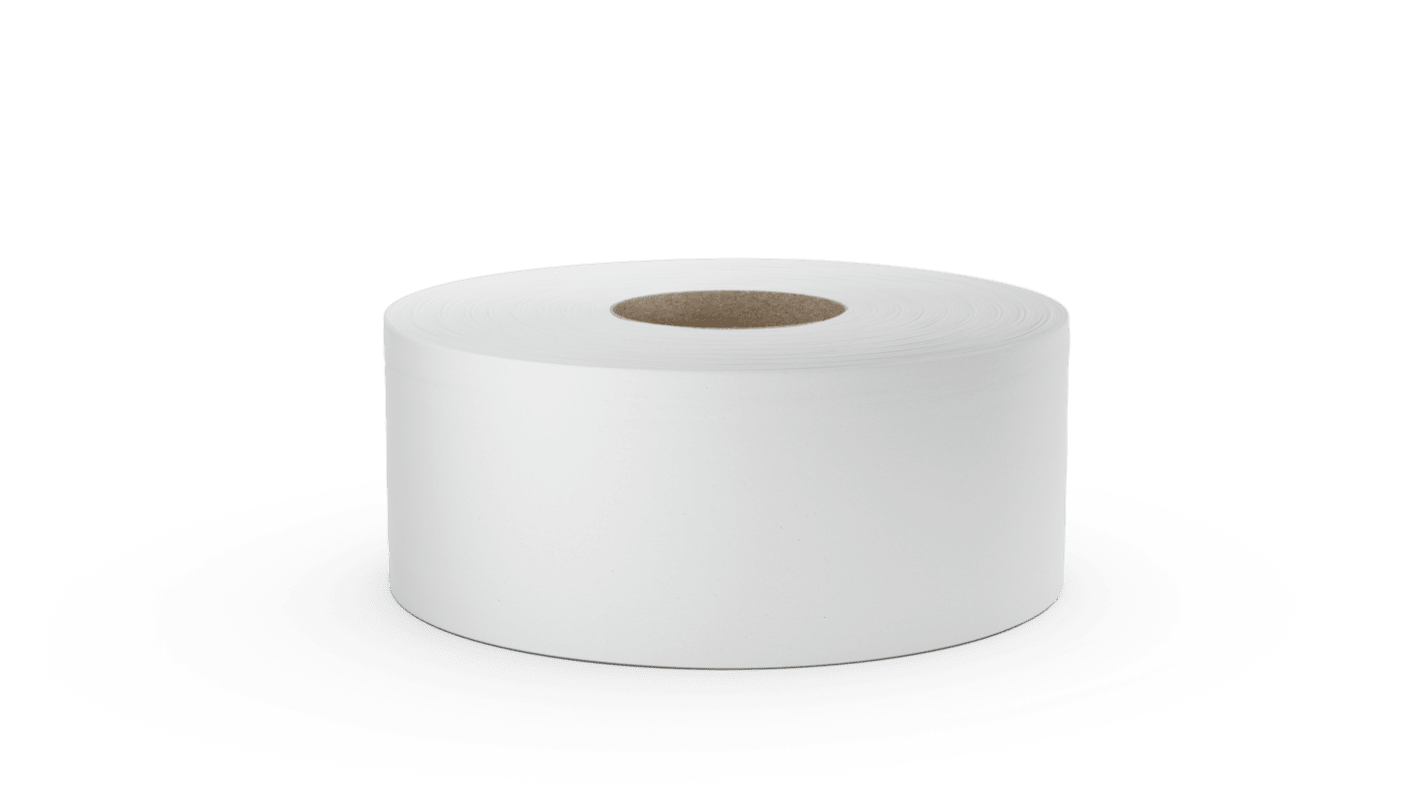 RS PRO 12 rolls of 405 Sheets Toilet Roll, 2 ply