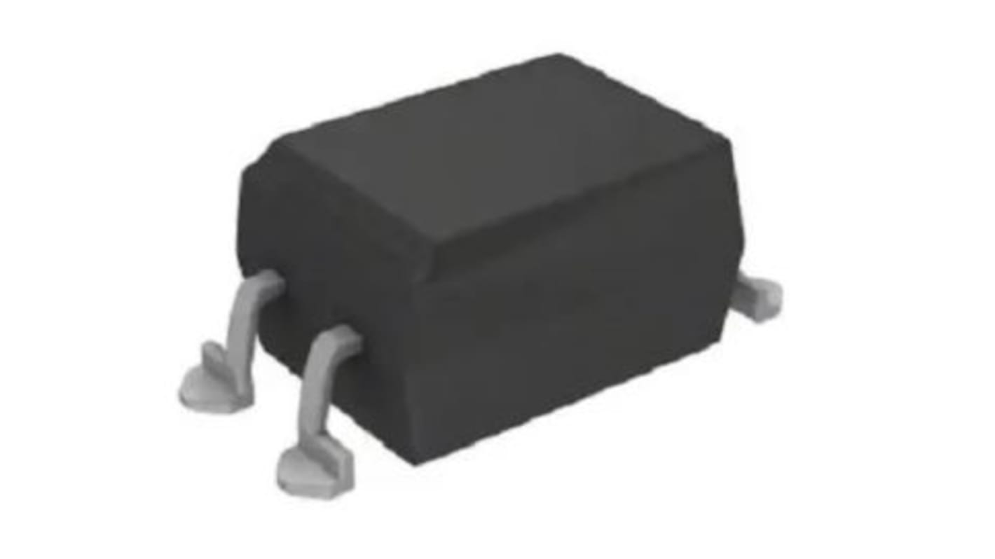 Toshiba, TLP241A(TP1,F(O MOSFET Output Photocoupler, Surface Mount, 4-Pin