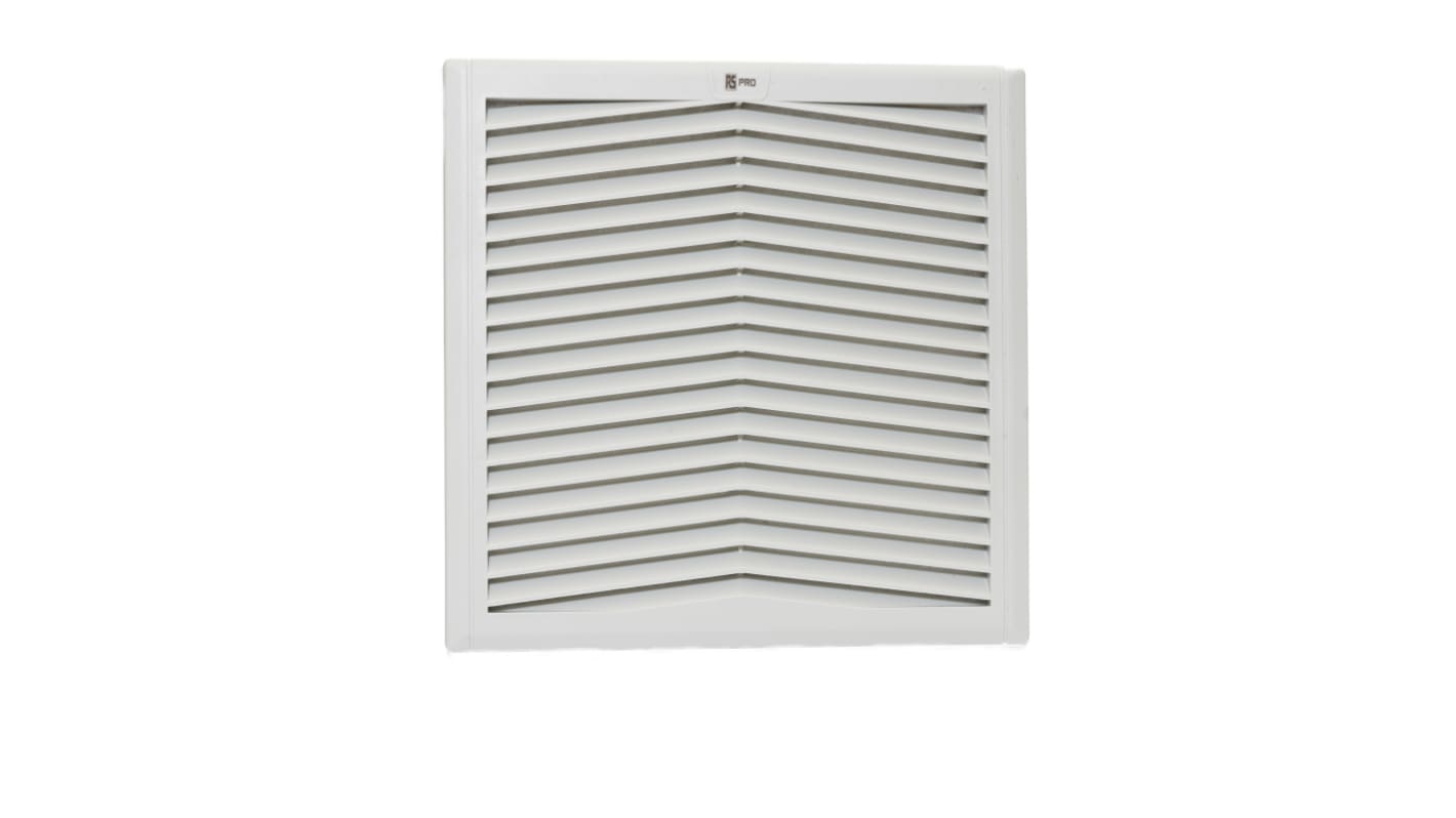 RS PRO Filter Fan, 230 V, AC Operation, 272m³/h Filtered, 316m³/h Unimpeded, IP54, 254x254mm