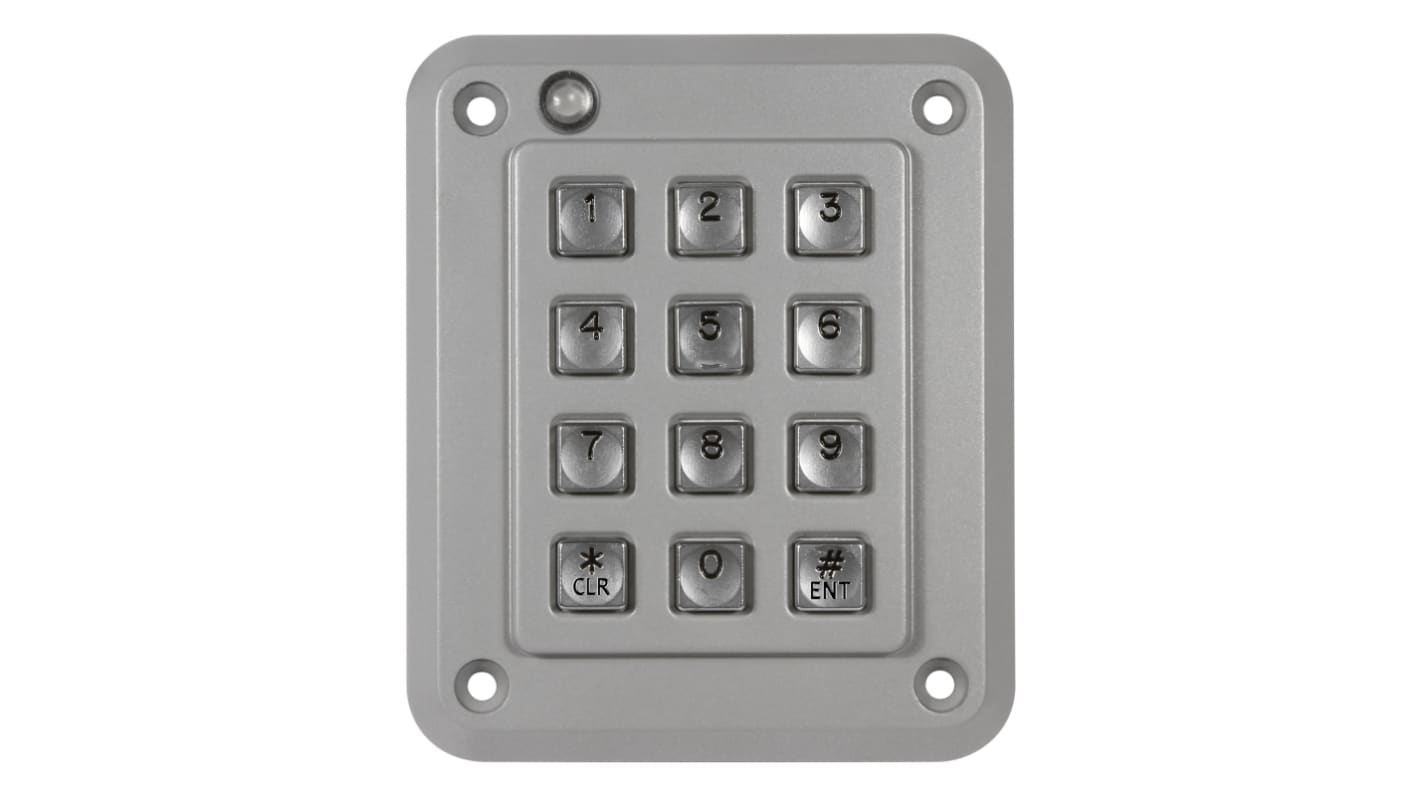 Storm Chromed Zinc Keypad Lock With  With Audible Tone & LED Indicator