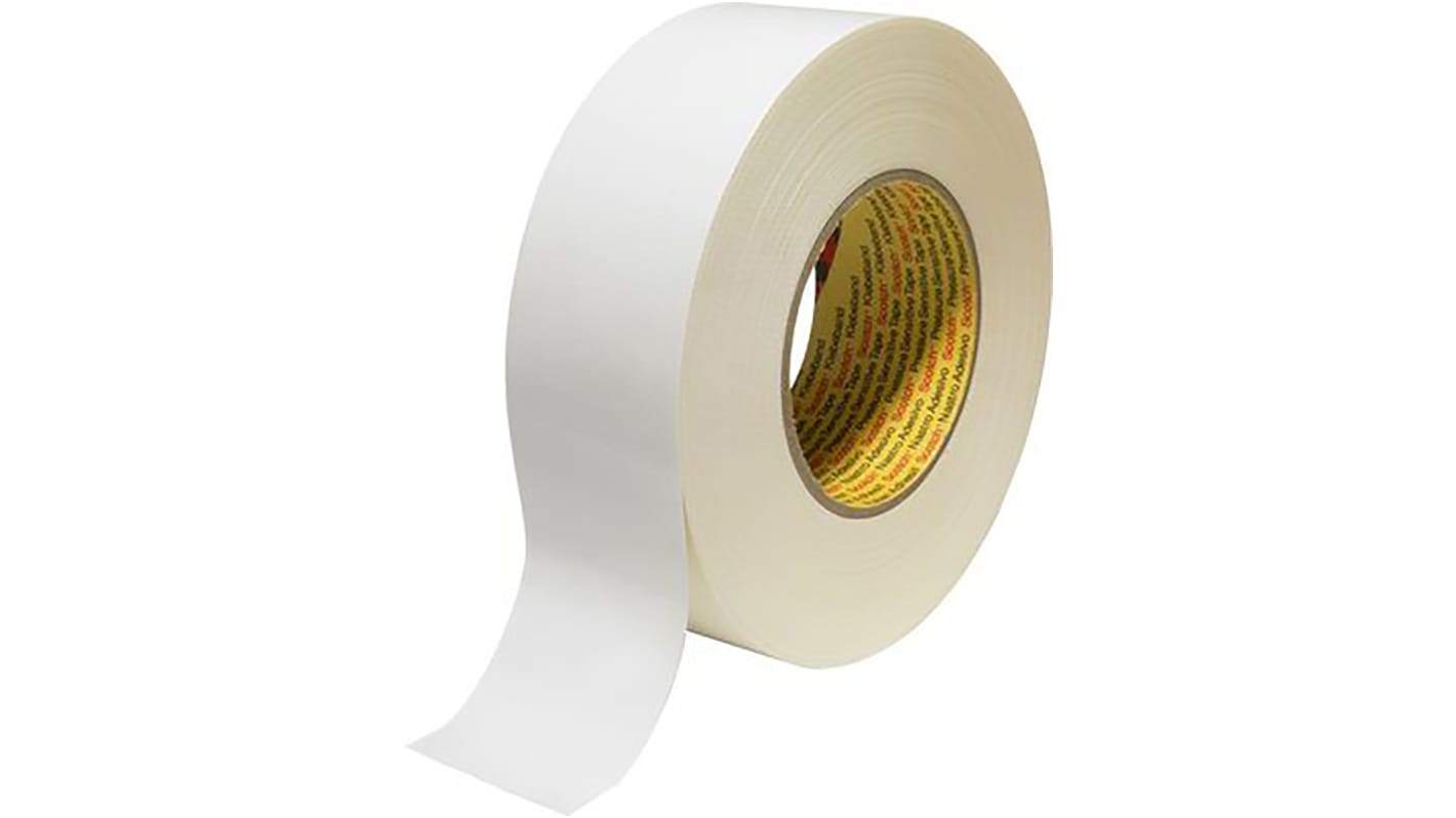 Ruban adhésif Scotch 389, 50m x 50mm, toilé PE, 9 N/cm, Blanc