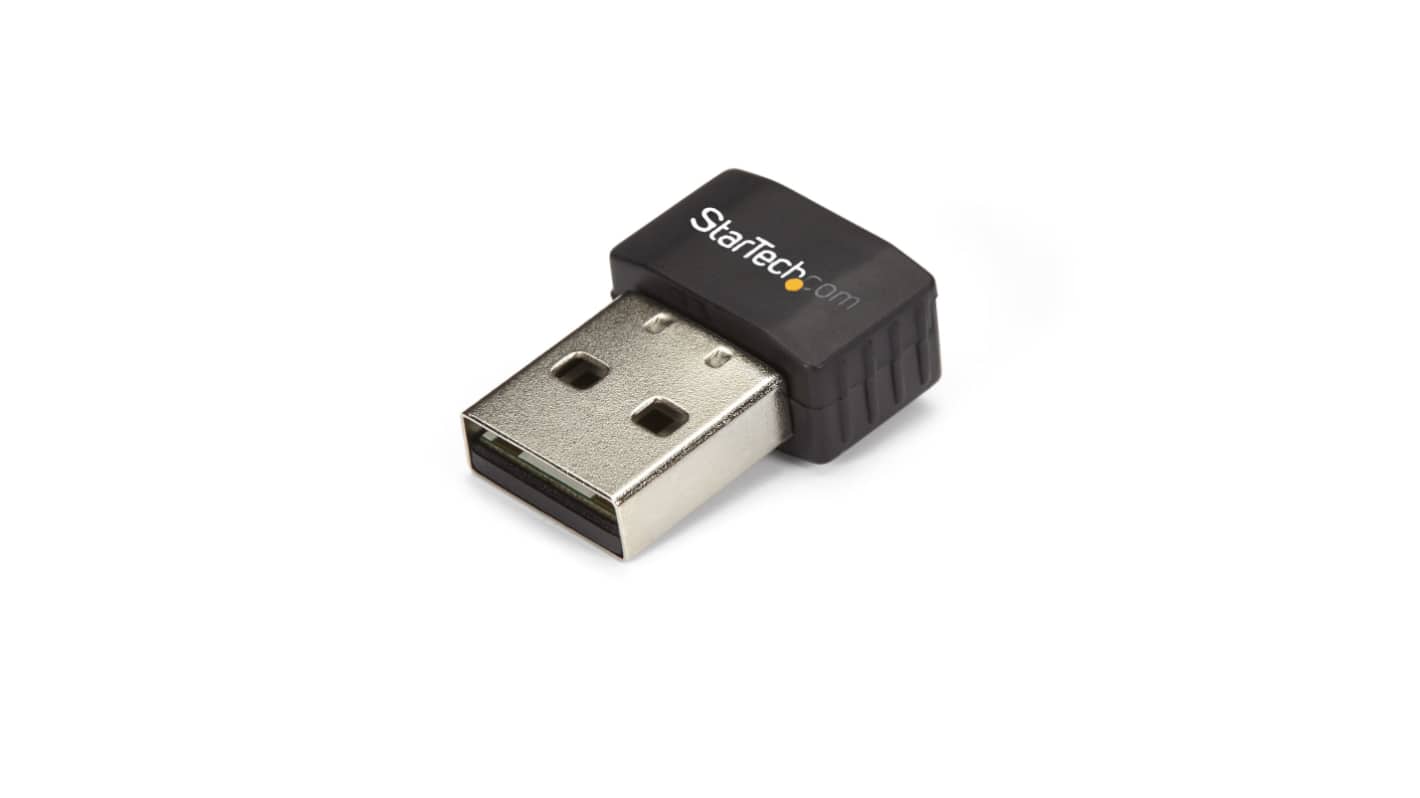 StarTech.com AC600 USB 2.0 WiFi Adapter, 433Mbit/s Data Rate