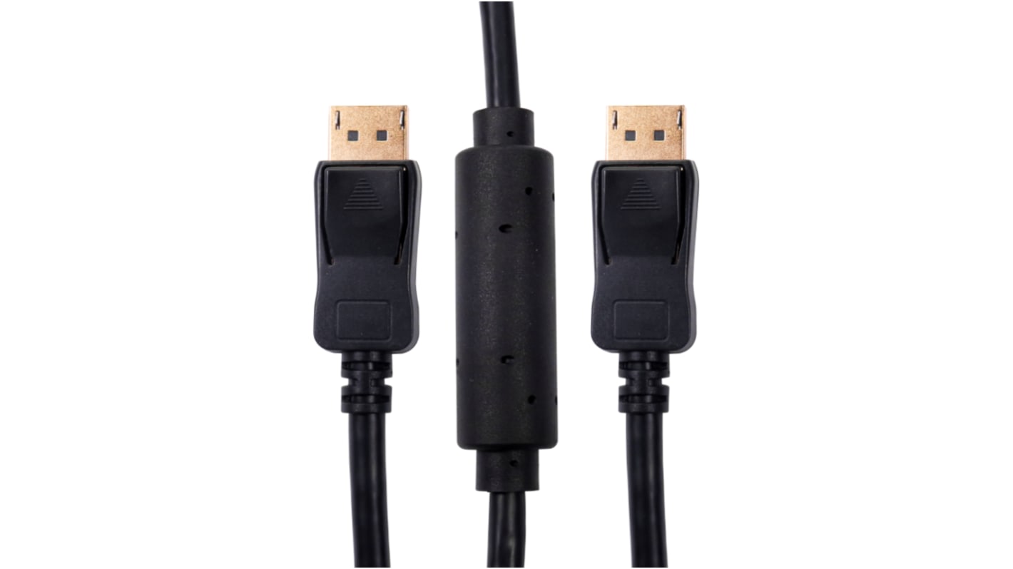 Kabel DisplayPort długość 30m B: Display Port A: Display Port v. 1.2 RS PRO 4K
