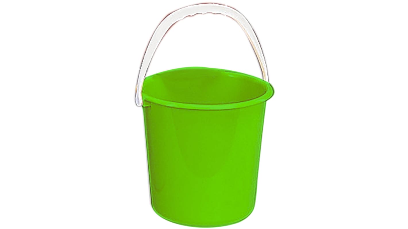 10L Plastic Green Cleaning Caddy With Handle