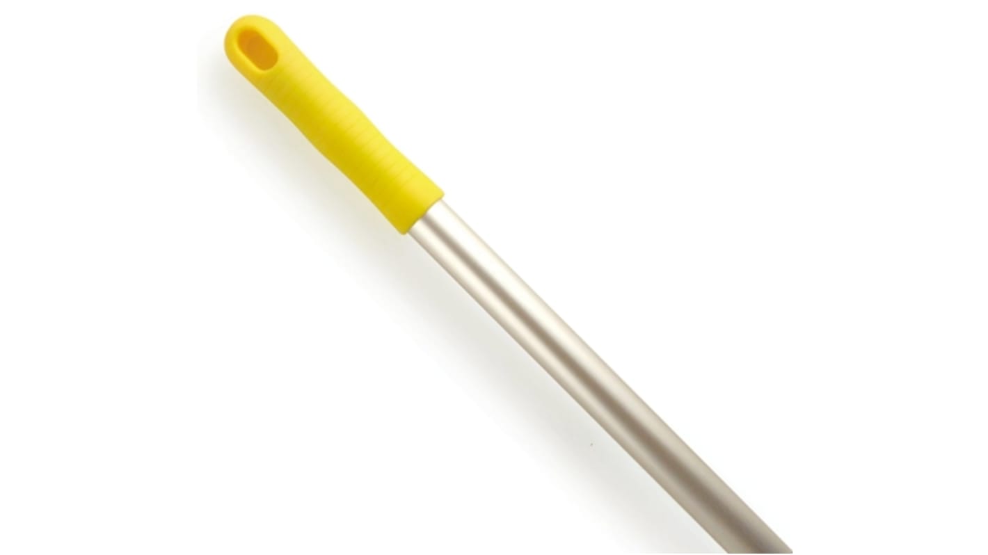 Manico spazzolone RS PRO, Giallo, in Alluminio, 1.4m di lunghezza