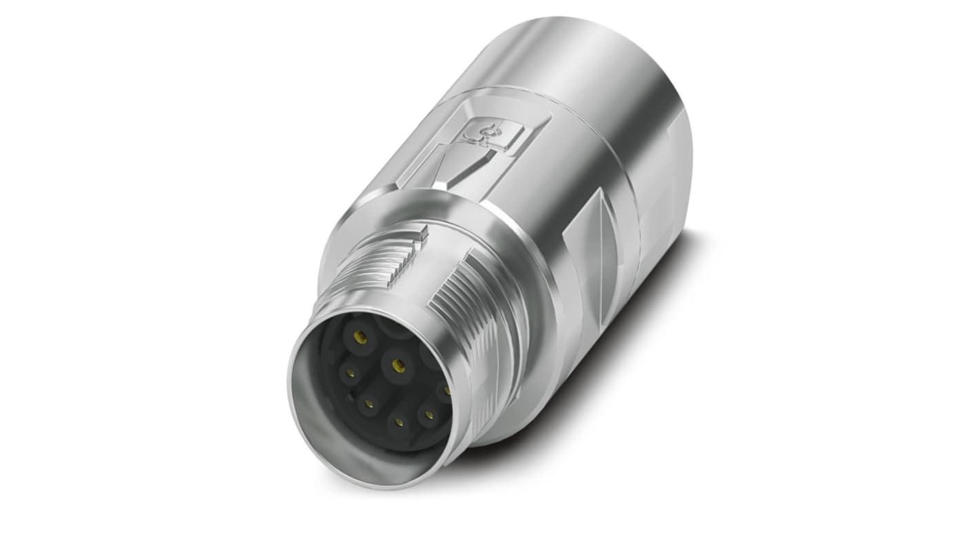 Phoenix Contact Circular Connector, 9 Contacts, Cable Mount, M17 Connector, Socket, IP67, IP68, M17 PRO Series