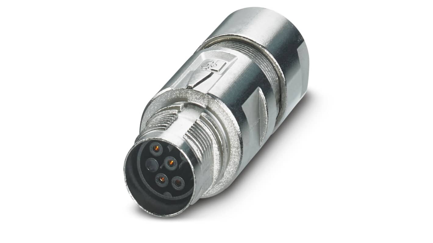 Phoenix Contact Circular Connector, 6 Contacts, Cable Mount, M17 Connector, Socket, IP67, IP68, M17 PRO Series