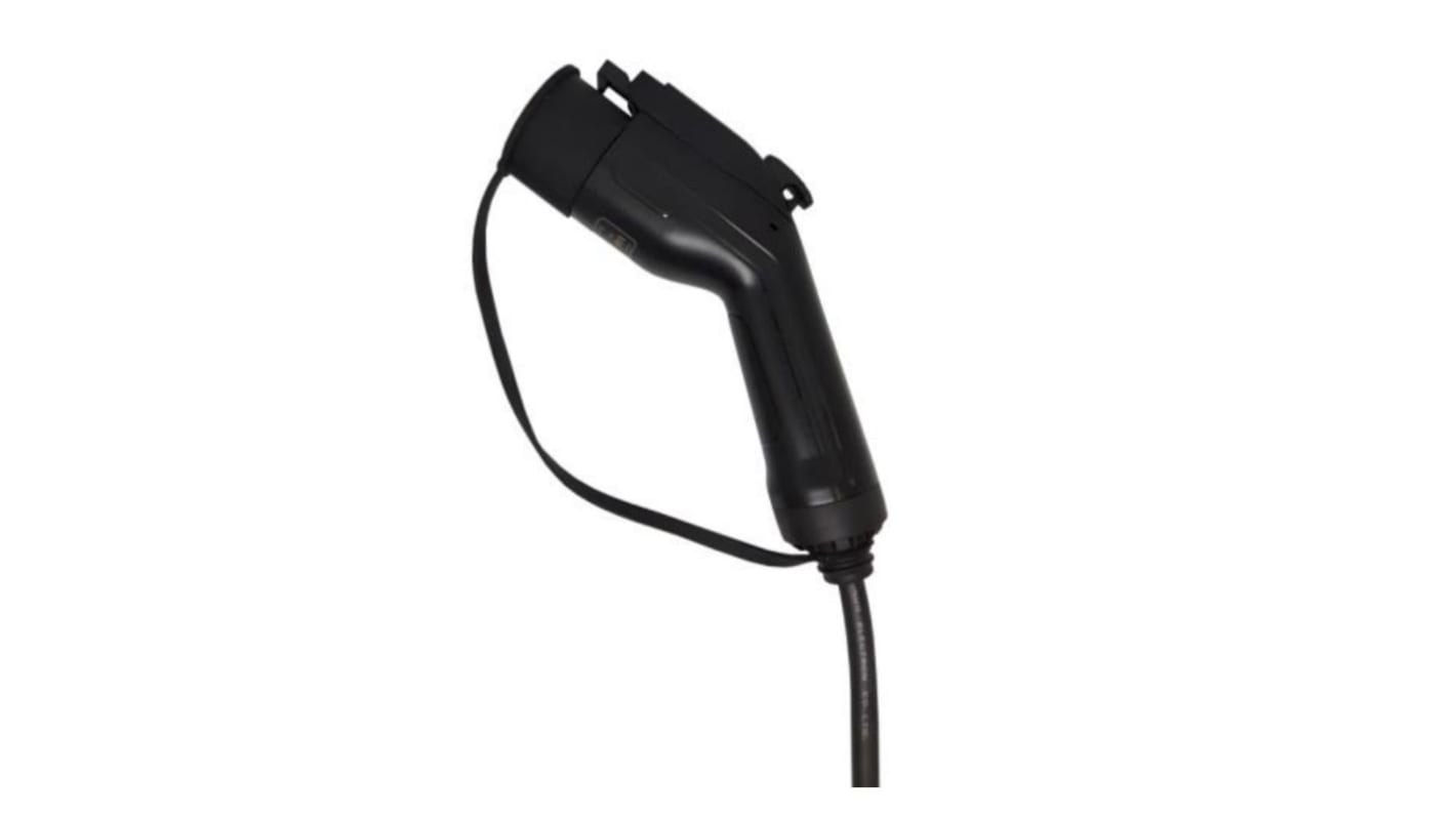 RS PRO 32 A Mode 3, Type 1, EV Charging Cable 5m