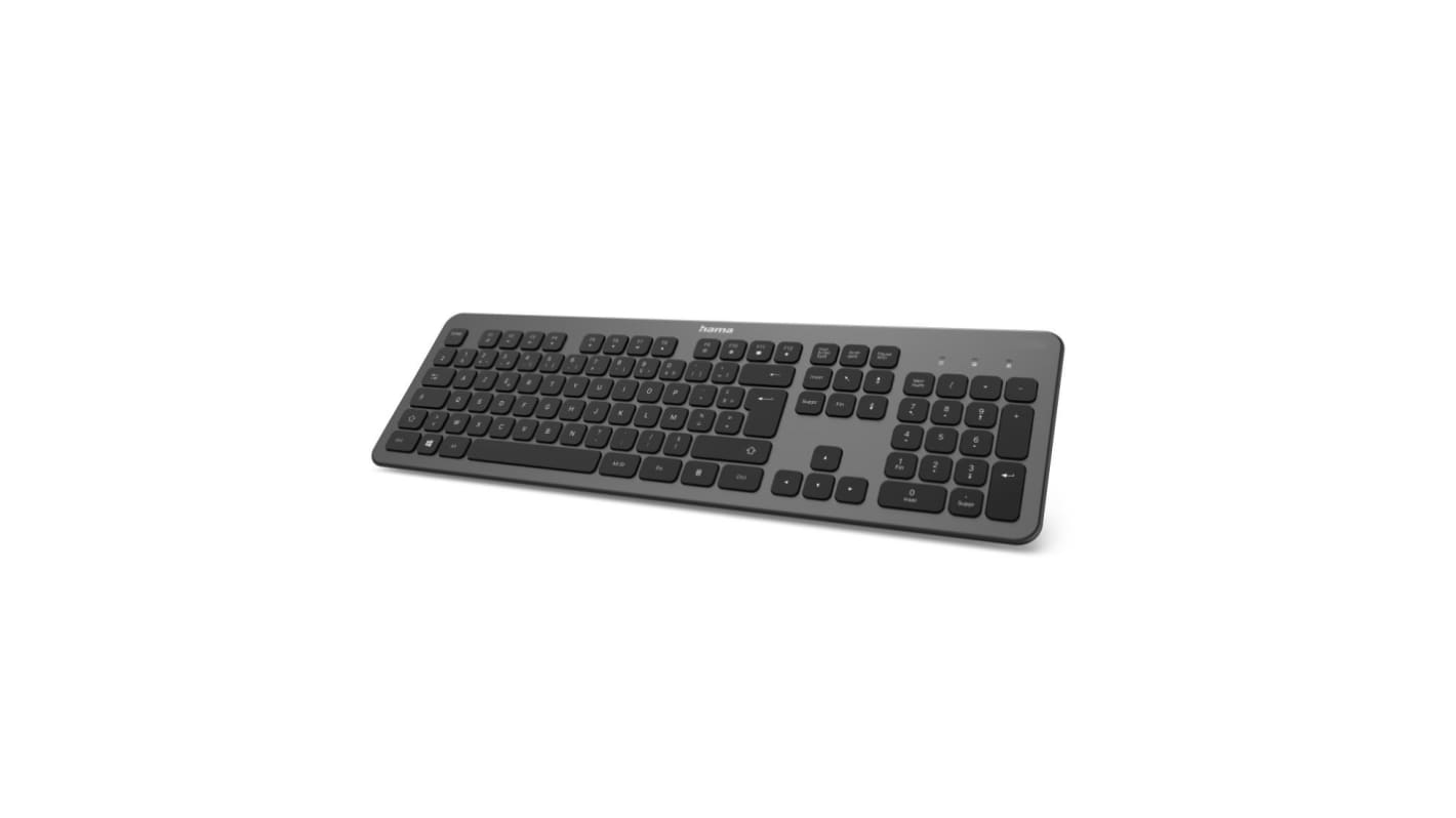 Klawiatura bezprzewodowa, RF, AZERTY (Francja), Hama