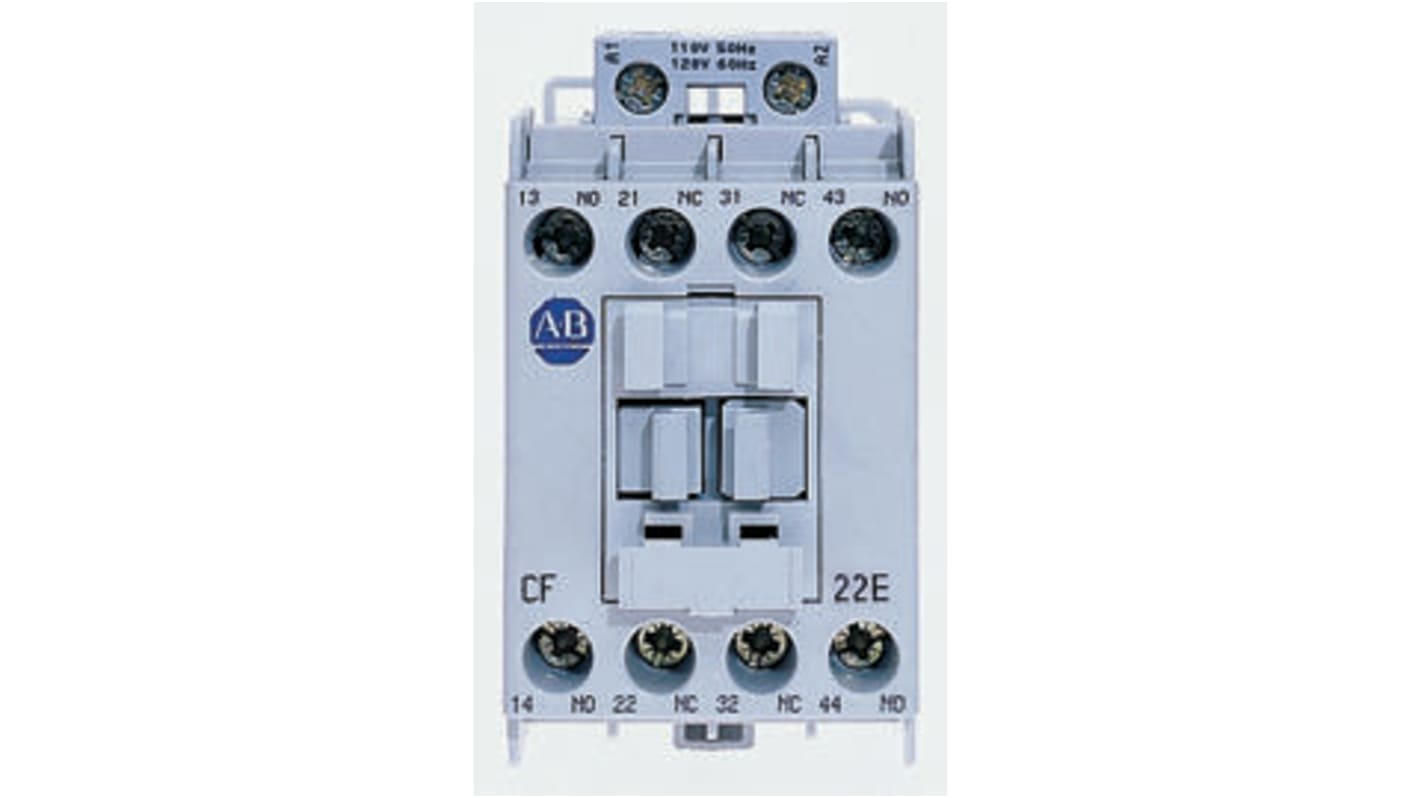 Stycznik 230 V ac Allen Bradley styki: 4 10 A 3NO + 1NC Śruba 700-CF310KF