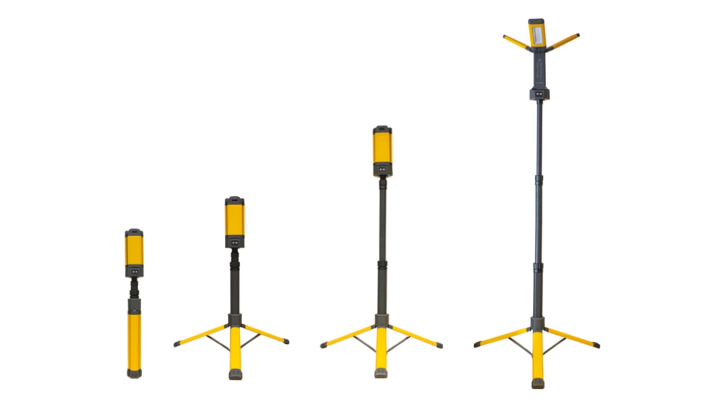 Nightsearcher Rechargeable LED Work Light, Type G - British Plug, 7.4 V, IPX4