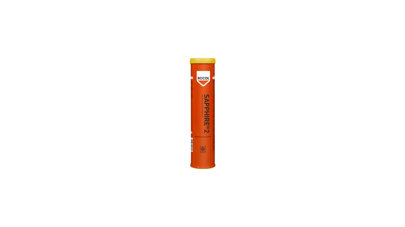 Rocol 矿物油润滑脂, 蓝色, 17 (100°C) cSt, 180 (40°C) cSt粘性, 规格400 g, -30°C至+150°C, NGLI等级2