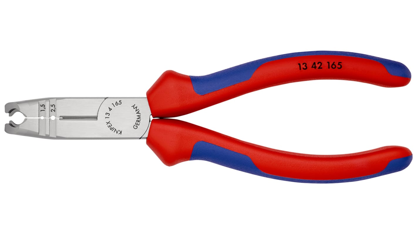 Knipex Combination Pliers, 165 mm Overall, Straight Tip