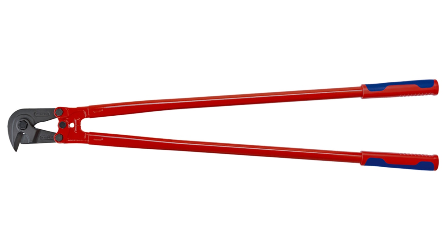 Tagliabulloni per taglio di reti per cemento Knipex in Acciaio al cromo vanadio ad alte prestazioni, L. 950 mm,