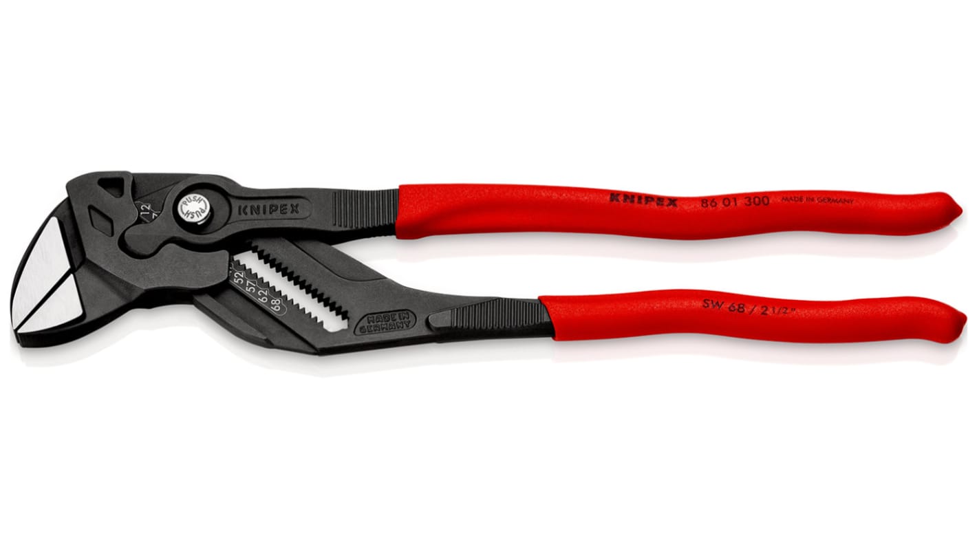 Knipex Zangenschlüssel / Backen 68mm , gebogen 300 mm