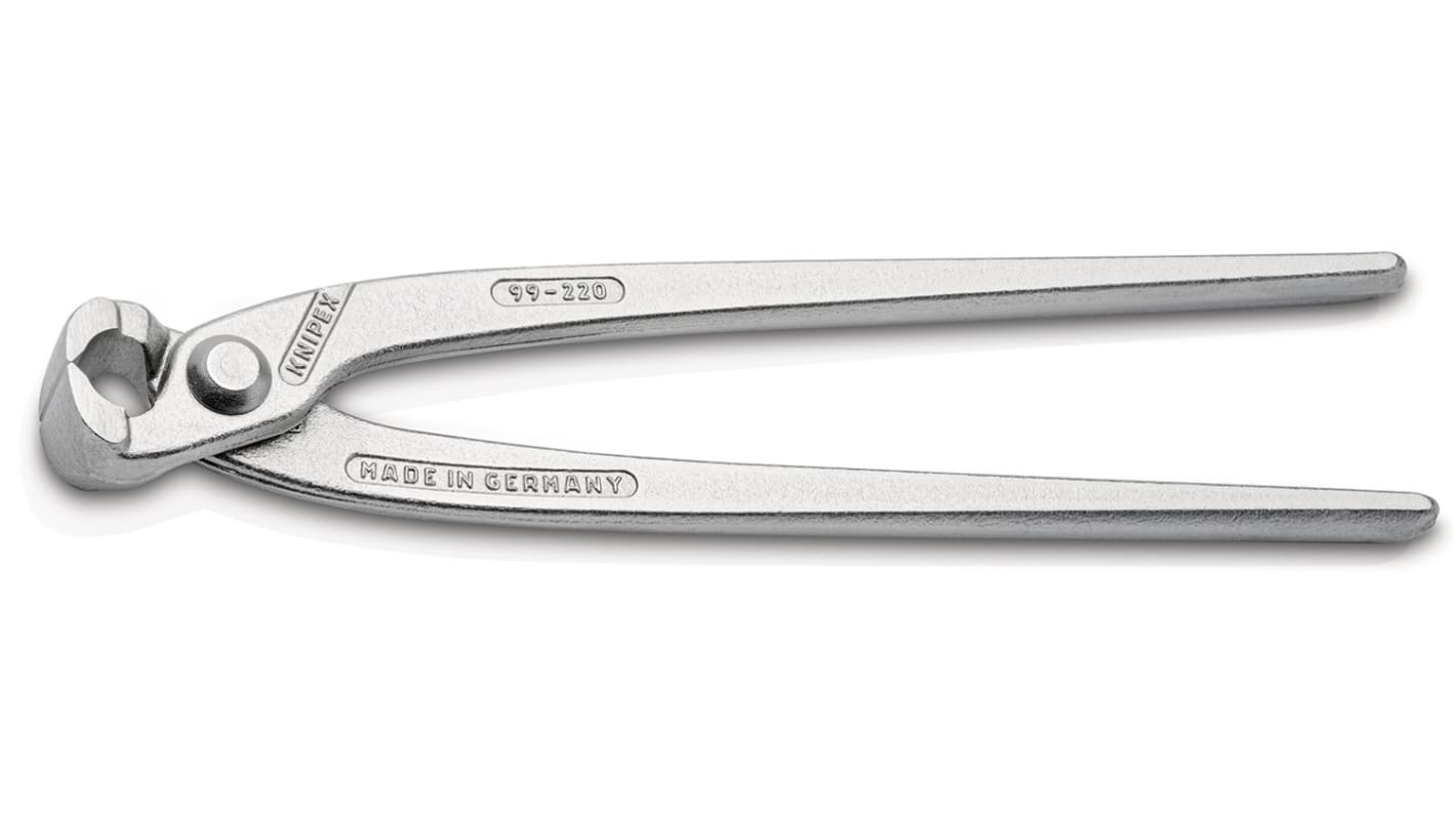 Tenaglia Knipex, capacità di taglio: 2,4 mm, lunghezza 220 mm, manico in Acciaio forgiato