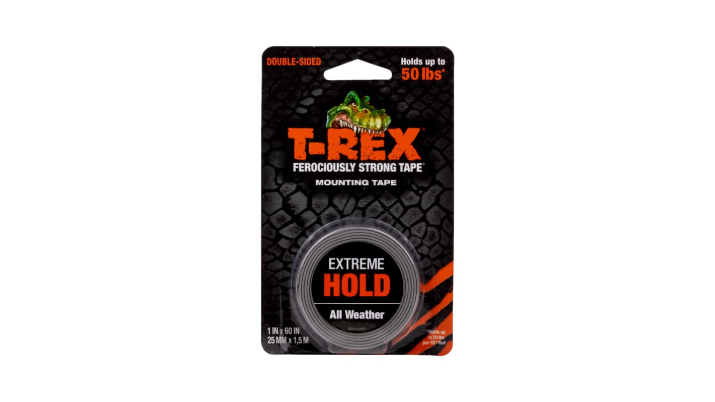 Nastro per ufficio Nero T-REX T-REX, 25mm x 1.5mm