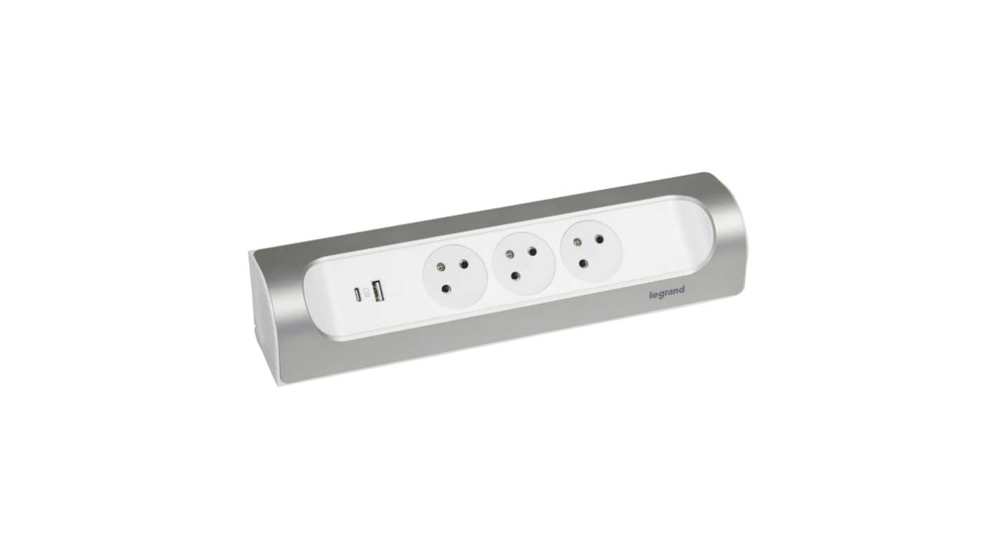 Rallonge électrique Legrand, 3 prise FR 2P+T